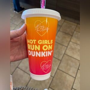 2026 Limited Edition Dunkin' Megan thee stallion Hot Girls Run On Dunkin Cup!